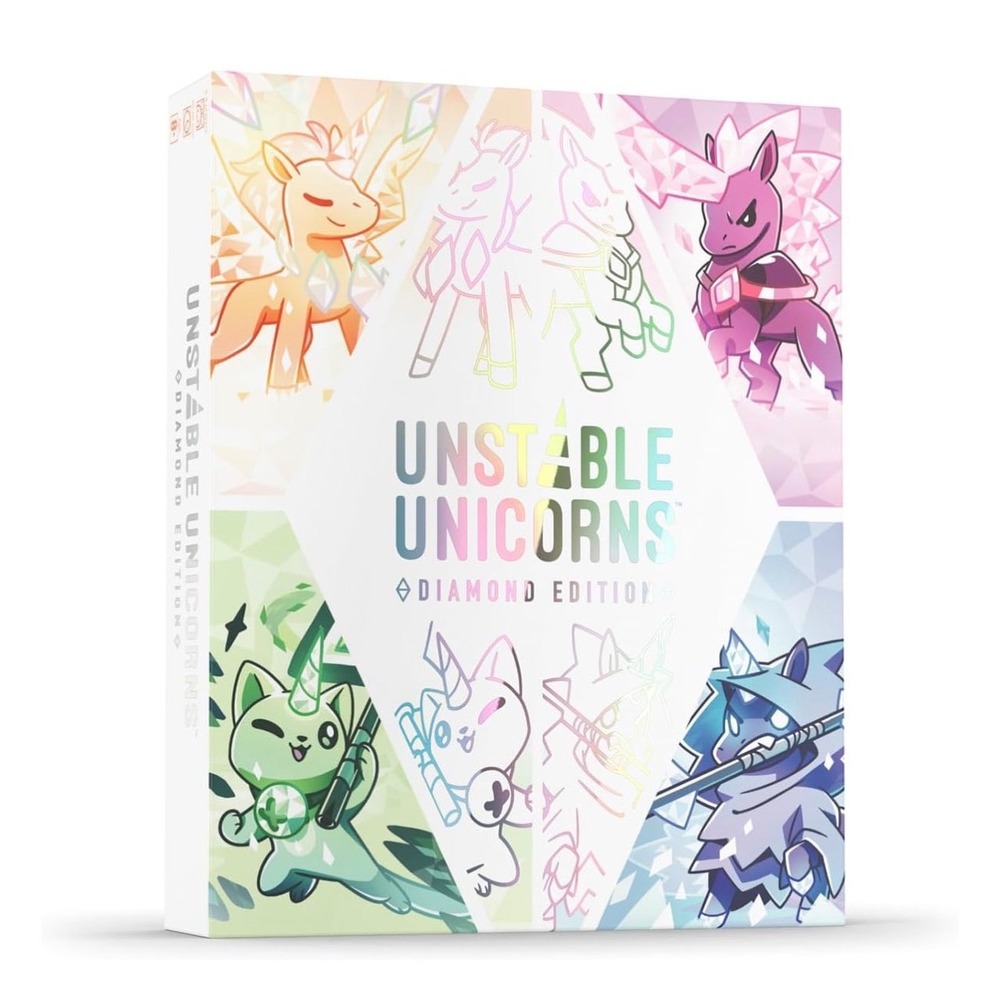 Unstable Unicorns Diamond Edition Card Game NEW Sealed Party Game Adult‎ Fun